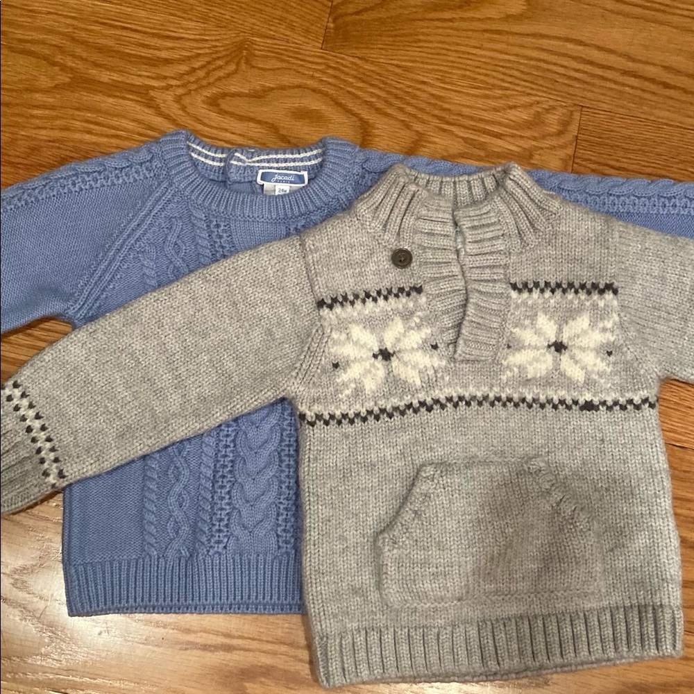 Jacadi sweater bundle 24 month